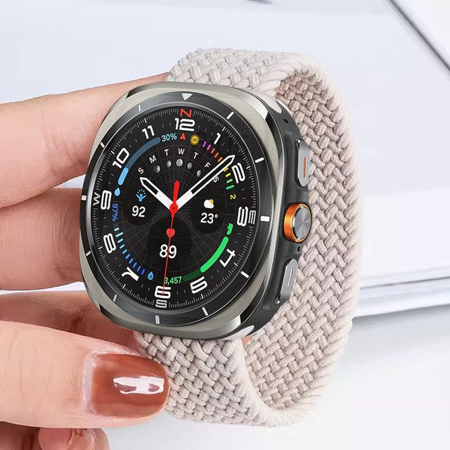 Samsung Galaxy Watch Ultra Armband, Nylon geflochten, 47 mm, Unisex - Bild 1
