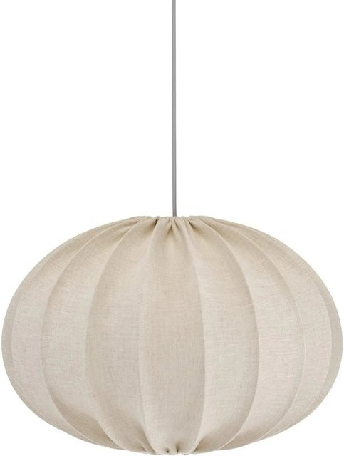 PR Home Hilma Pendelleuchte aus Leinenstoff in Beige - Bild 1