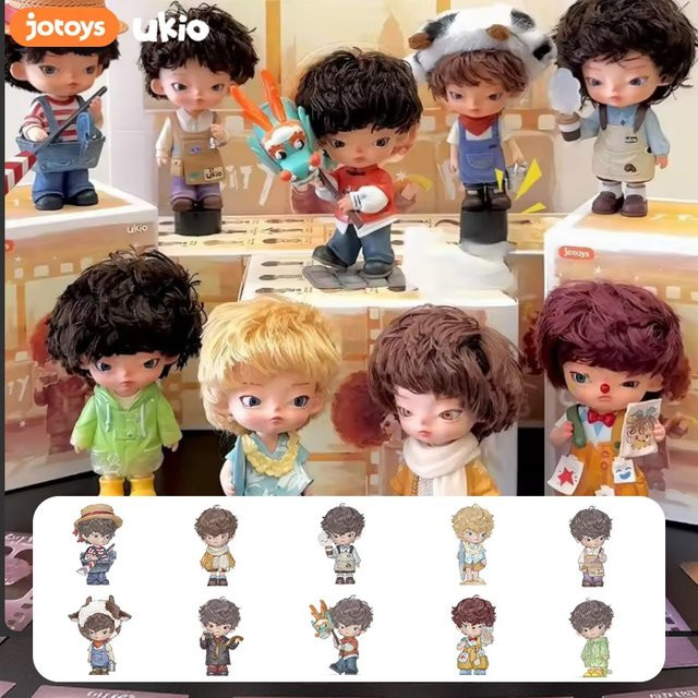 JOTOYS Ukio City Pages Serie, Blind Box, Anime-Actionfigur, Puppe - Bild 1