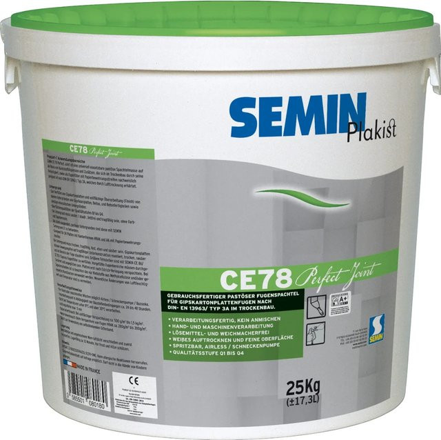 Semin CE 78 Plakist Perfect'Joint synthetisches Harz in Weiß, 25 kg - Bild 1