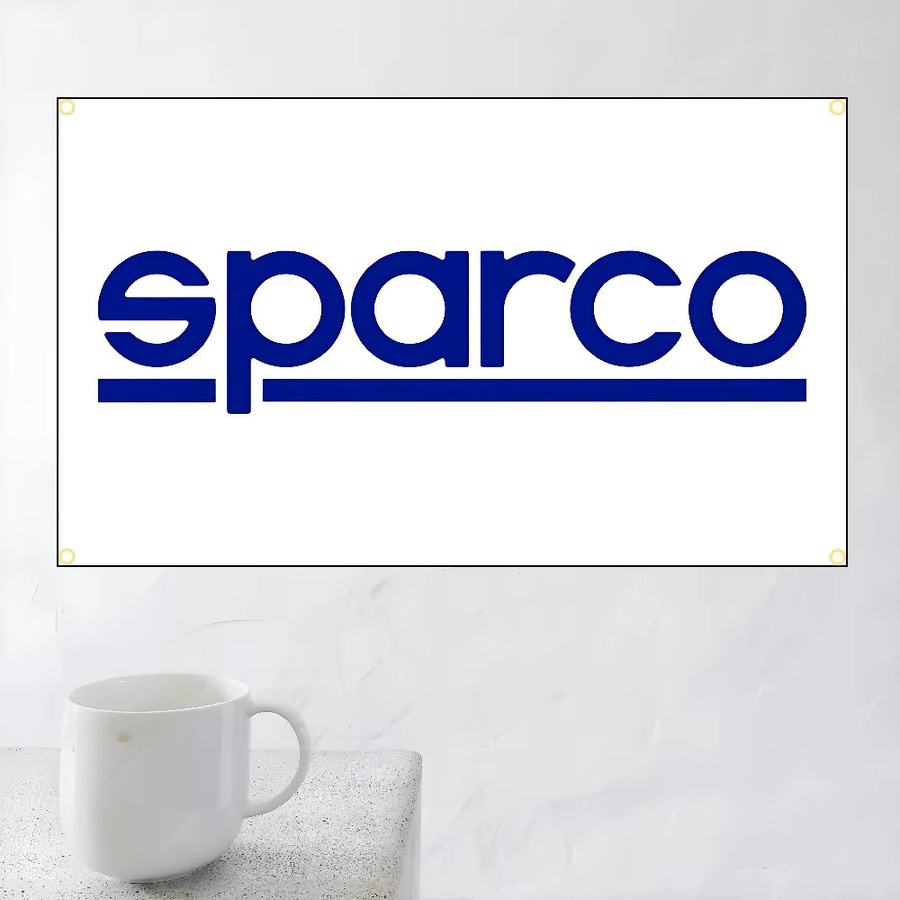 Sparco Werkzeugflagge aus Polyester als Wandteppich für deine Garagendekoration B: 90 cm, H: 60 cm - Bild 2