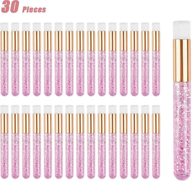 Glory Carrot Lash Shampoo Pinsel, Rosa, 30 Teile/Satz - Bild 1