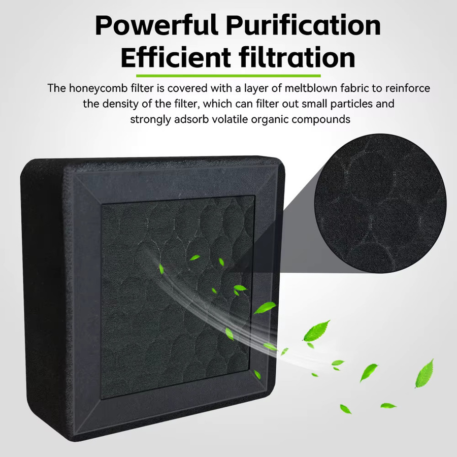 Anycubic Aktivkohle und HEPA13 Filter für Kobra S1 Combo Luftfilter Ultra 3D-Drucker OEM-Ersatz in Schwarz - Bild 4