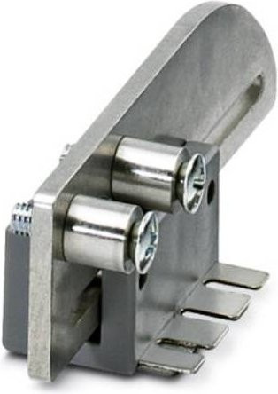 Phoenix Contact CF 500/LOC SCF 6,3/6 1212247 Hülsenaufnahme für Flachsteckhülsen in Silber, Breite: 6,3 mm, für Querschnitte 0,5 bis 6 mm² - Bild 1