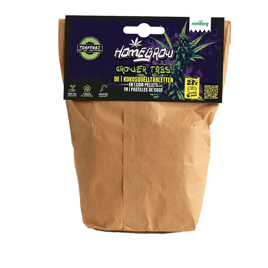 Romberg Kokos-Quelltabletten für die Aussaat und Anzucht, 28 Stück - Bild 2
