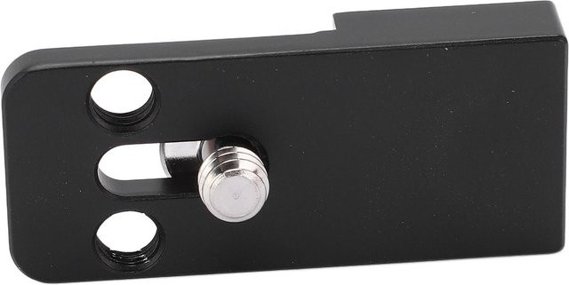 Koogeelife Kaltfuß-Montageadapter-Basis aus Legierung mit 1/4-Zoll-Schraube für Digitalkamera-Cage-Erweiterungsteile, Grau - Bild 1