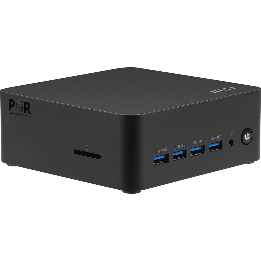 MSI Cubi Z 8M-031XAT Mini-PC in Schwarz mit AMD Prozessor, 16 GB RAM, 512 GB SSD, Wi-Fi, Ethernet/LAN, HDMI und USB-C - Bild 1