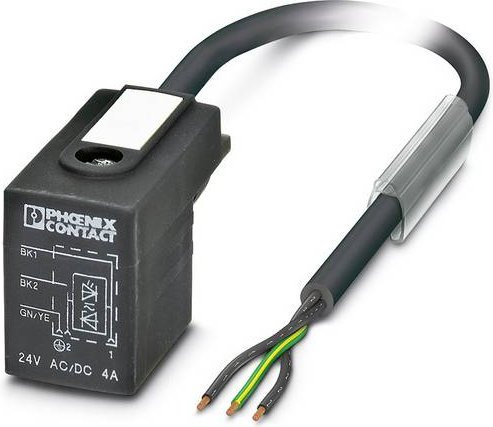 Phoenix Contact SAC-3P-5,0-PUR/B-1L-Z Kabel in Schwarz und Grau - Bild 1