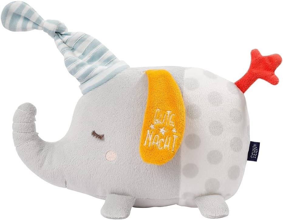 Fehn Nachtlicht Elefant in Grau und Multicolour für das Kinderzimmer - Bild 1