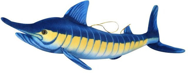 Kidsly Roter Thun Plüschtier, Fischpuppe, Blau, ab 3 Jahren - Bild 1