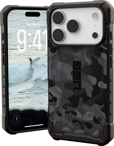 Urban Armor Gear Pathfinder MagSafe Schutzhülle für Apple iPhone 17 Pro in Schwarz und Multicolour - Bild 1