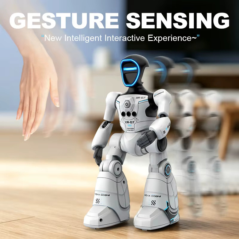 Kelaton KI-Smart-Lieferroboter, Roboter, mit Gesten- und Sprachsteuerung, LED-Tanzroboter - Bild 4
