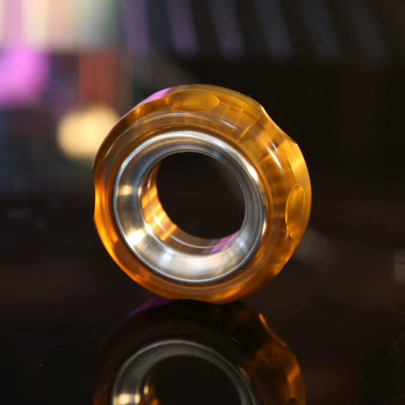 Pei Haptic Ring Mechanische Fidget Ratsche Ring, Edelstahl, Metall Reifen Spielzeug - Bild 2