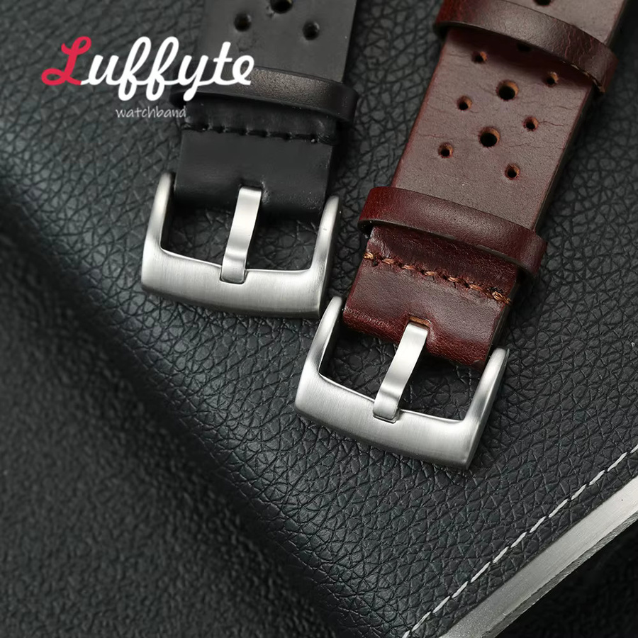luffyte Uhrenarmband Leder, Vintage, Herren - Bild 1
