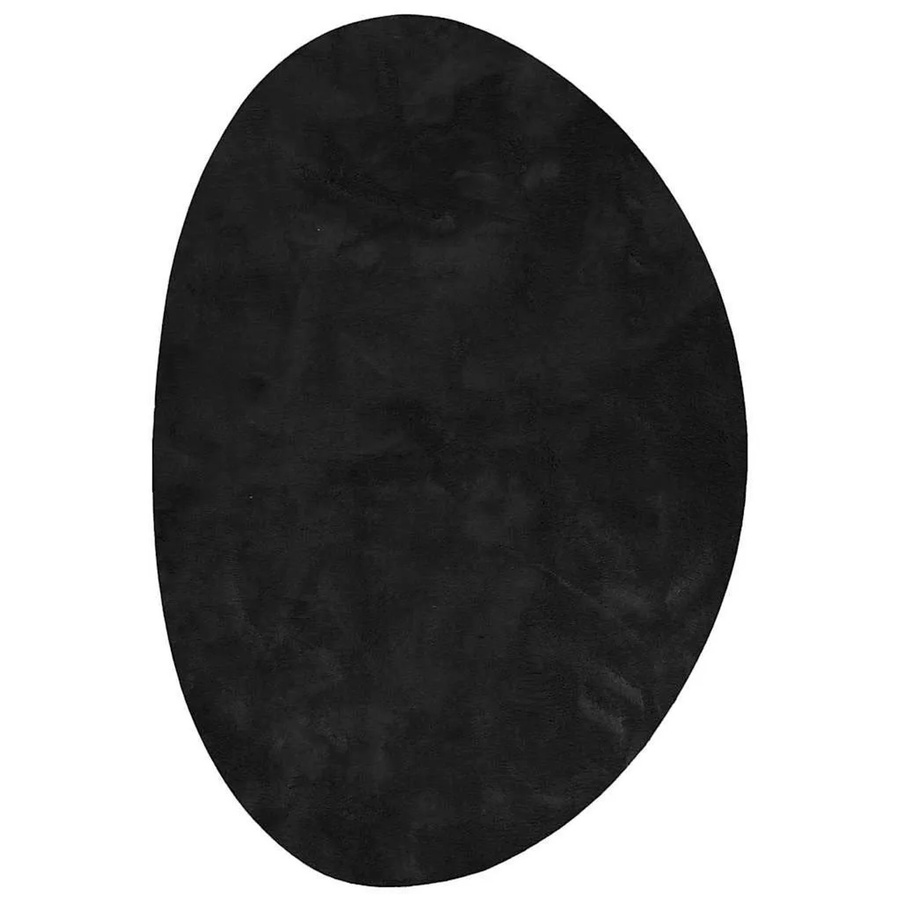 vidaXL Teppich HUARTE Schwarz, Polyester, B: 160 cm, T: 230 cm, rutschfest und waschbar - Bild 2