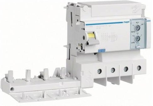Hager FI-Block BTH480E RCD 4polig 125A 240 V 415V in Weiß - Bild 1