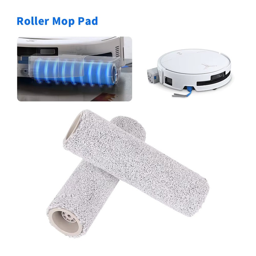 Ecovacs Mopp Tuch Roller Pinsel für Deebot X9 Pro, X9 Pro Omni, X8 Pro, X8 Pro Omni, X8 AUTO, T80 OMNI, X11 PRO und DEX56 - Bild 4