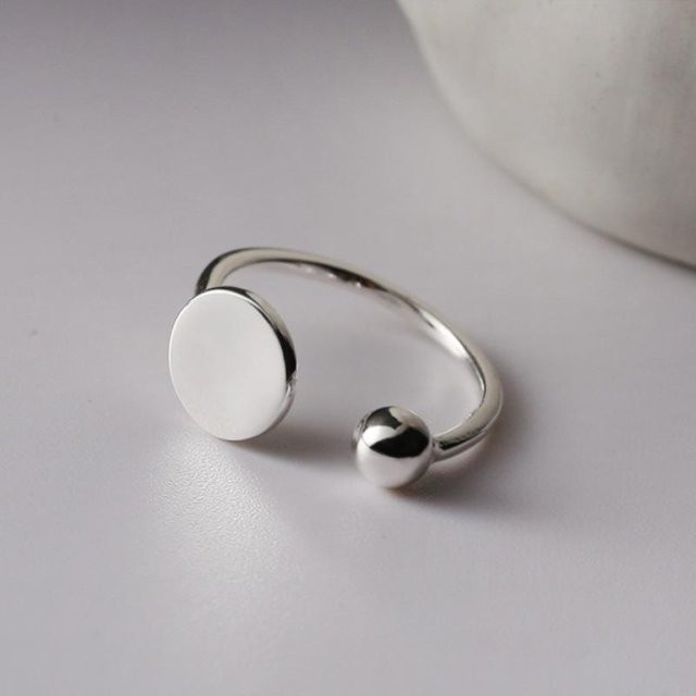 Lucky Star Jewelry Ring 925 Silber, rund, Damen - Bild 1