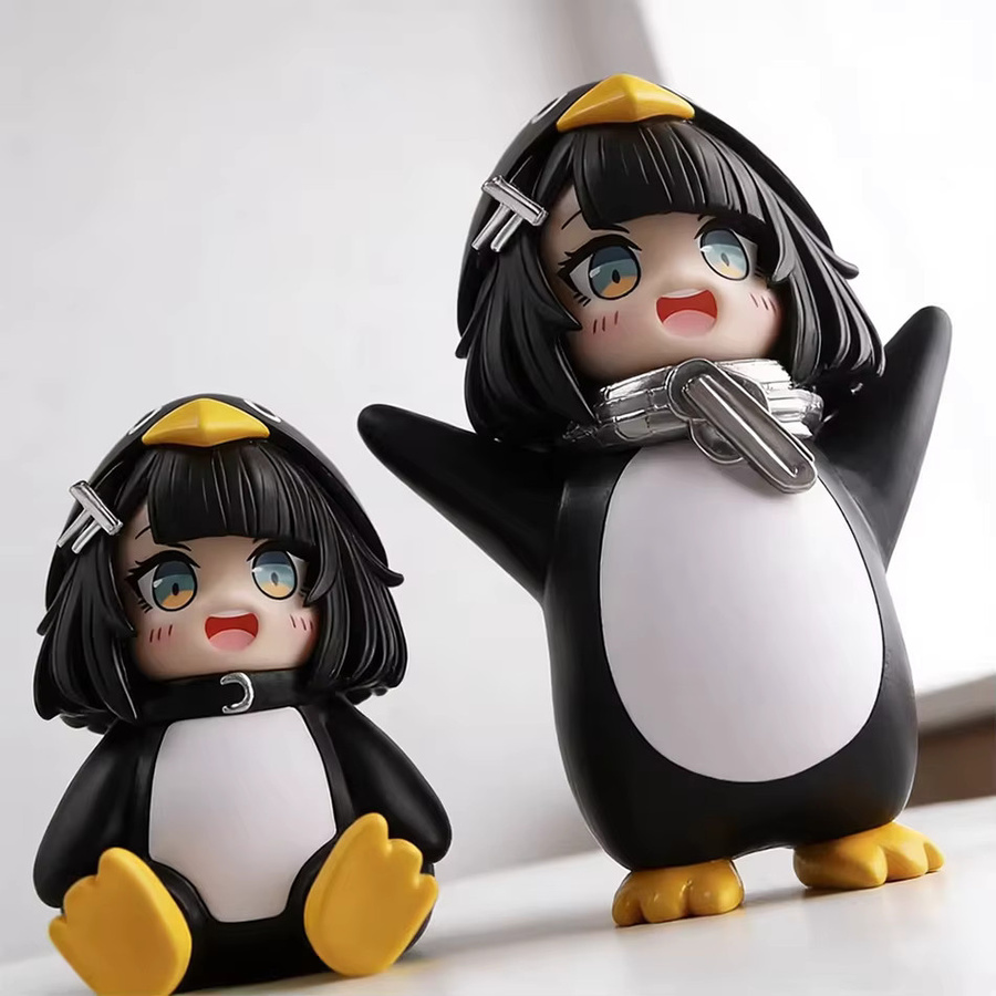 Gugugaga Kleiner Pinguin-Verwaltungsbeamter, PVC-Figur, Einzelfigur - Bild 2