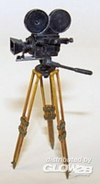 plusmodel Camera, Holz, Braun, Schwarz, 1:35 - Bild 1