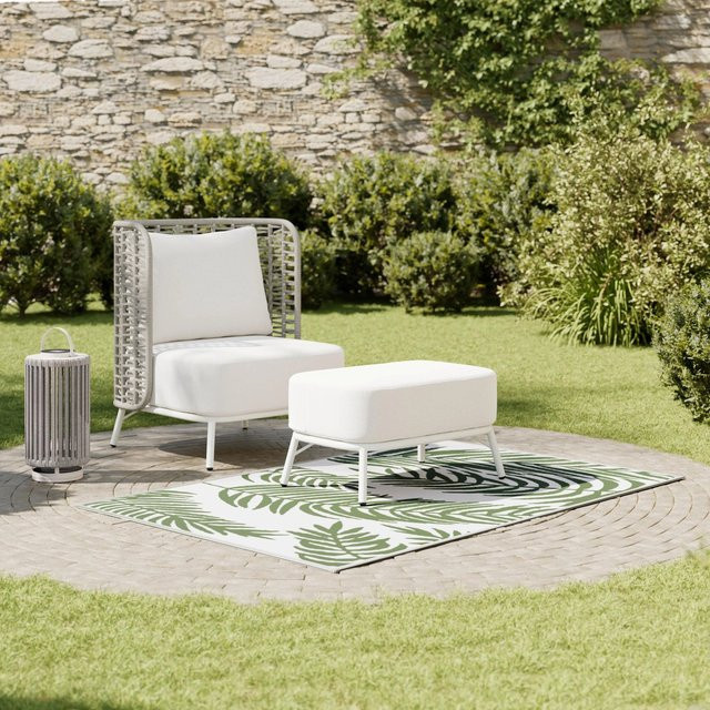 Bessagi Garden Outdoorteppich Flavia Grün, gewebt, B/T: 120 x 180 cm - Bild 1