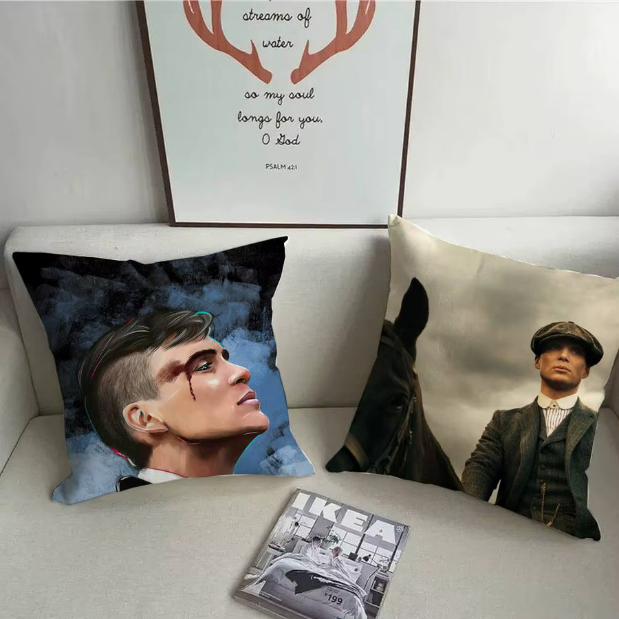 Peaky Blinders Kissenbezug für Sofa und Schlafzimmer B/B: 40 x 40 cm - Bild 4