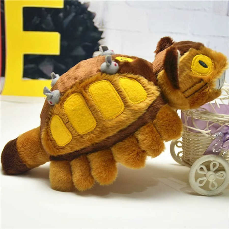 Bandai Miyazaki Hayao Studio Cartoon Animation Bus Puppe, Weiche Plüschtiere - Bild 4