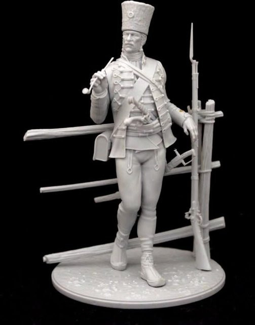 JIJIE Antiker österreichischer Soldat, Modellbausatz, 1:24, 75 mm - Bild 1