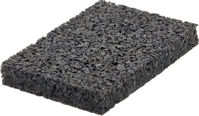 Karle & Rubner Isopads Bautenschutzmatten für Terrassen, 38 Stück, Schwarz, B/T/H: 9,0 x 6,0 x 1,1 cm - Bild 1