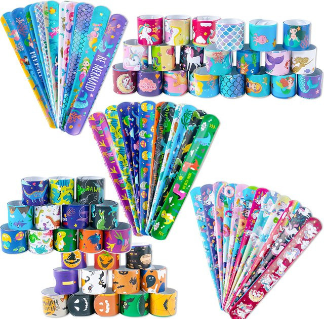 20 Stück Schnapparmbänder, Bunt, Kinder - Bild 1