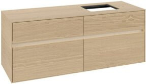 V&B Waschtischunterschrank Collaro mit LED 10W, Breite: 140 cm, Tiefe: 54,8 cm, Höhe: 50 cm - Bild 1