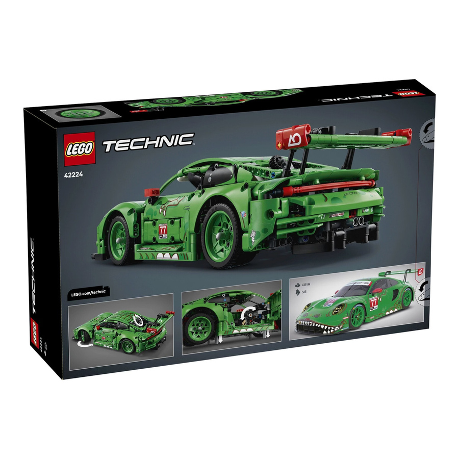 LEGO Technic Porsche 911 GT3 R REXY AO Racing Rennwagen ab 11 Jahren - Bild 5