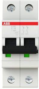 ABB S202-C10 Leitungsschutzschalter 10A 400V 2CDS252001R0104 - Bild 1