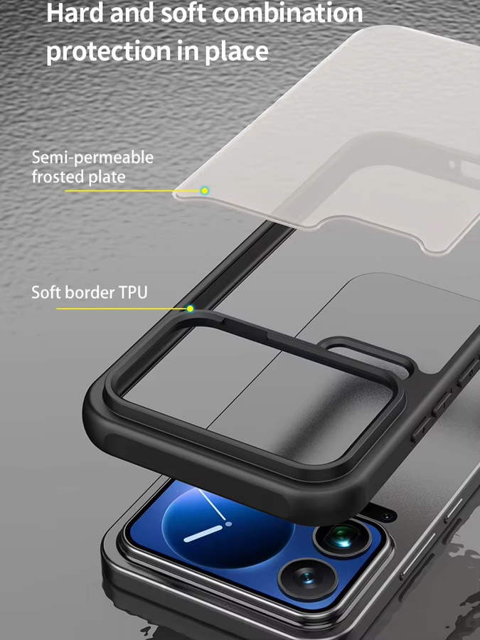 Magnetische Handyhülle für Xiaomi 15 Ultra und Xiaomi 17 Pro Max mit buntem Design in Schwarz mattiert - Bild 6