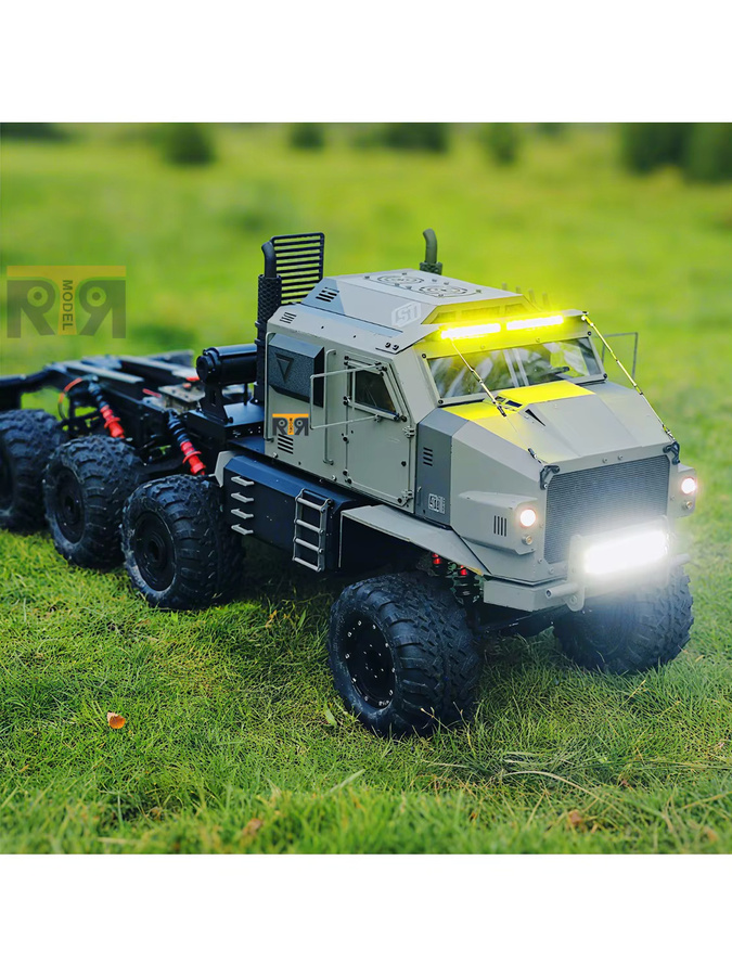 ST8 1/8 RC Truck Heavy Duty Off-Road Truck RTR Version, Metallmodell, mit Windenlicht und Soundsystem, Fernbedienung - Bild 6