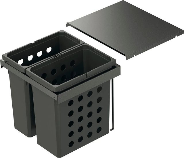 Vauth-Sagel Einbau-Wäschesammler Wash Flex Pro in Lava, Korpusbreite: 50 cm - Bild 1