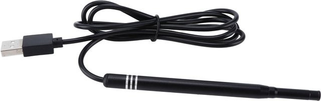 TOMTOP An108 3 in 1 Visuelle Endoskopkamera, Hochauflösendes Ohrenendoskop mit Beleuchtung, Schwarz, 5,5 mm - Bild 1