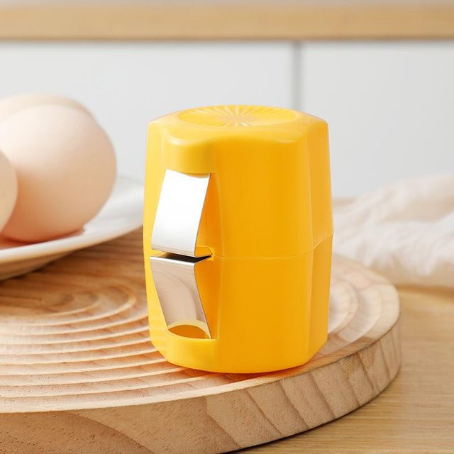 3er Set PASSY Manueller Eierschäler und Eierschalenentferner in Weiß und Gelb - Bild 1
