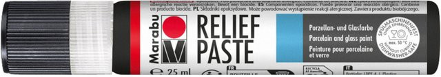 Marabu Reliefpaste Schwarz - Bild 1