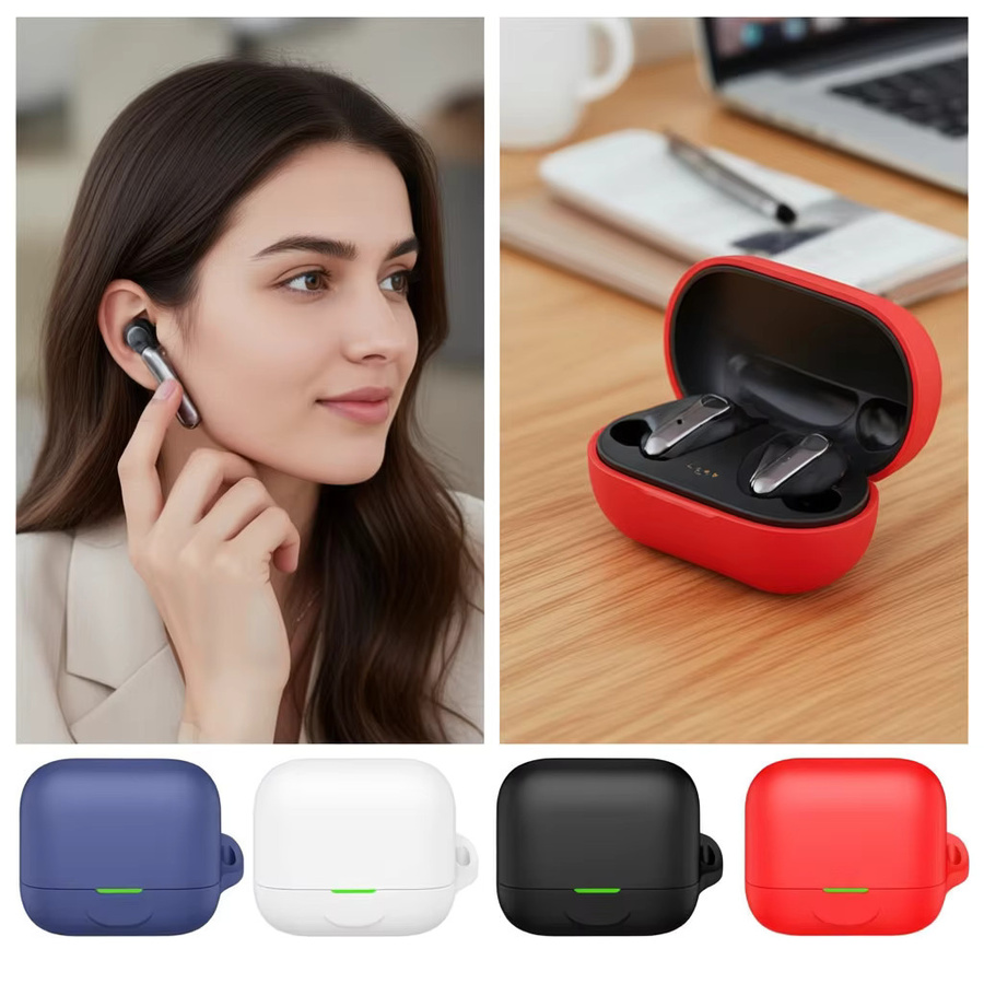 EarFun Air Pro 4+ Schutzhülle aus weichem Silikon mit Haken zur sturzsicheren Aufbewahrung - Bild 2