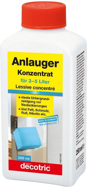 Decotric Anlauger Aktivreiniger Konzentrat, 250 ml, transparent/weiß - Bild 1