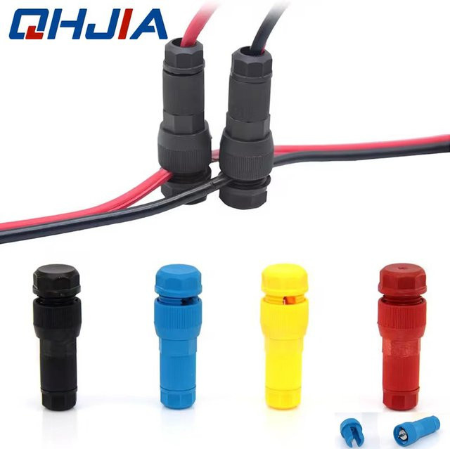 QHJIA Wasserdichter Isolations-Piercing-Anschluss als Schnellverbindungs- und Trennstecker in Mehrfarbig für Solar-LED und Industrieanwendungen - Bild 1
