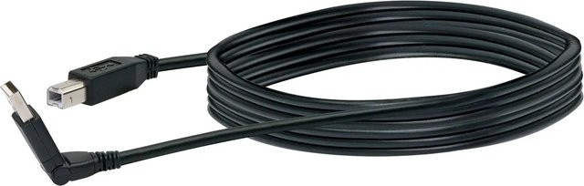 Schwaiger USB 2.0 Anschlusskabel in Schwarz, Länge: 1,5 m - Bild 1