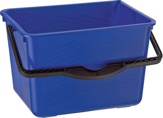 LUX-TOOLS Farbeimer aus Kunststoff in Blau mit 15 l Füllmenge - Bild 1