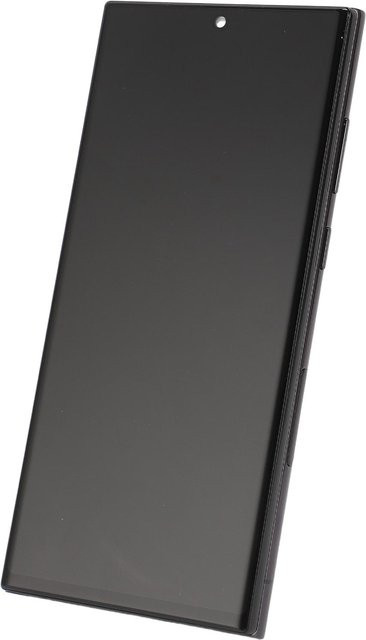 Samsung LCD Touchscreen-Einheit für Galaxy S22 Ultra 5G SM-S908 mit schwarzem Rahmen und grauer Digitizer-Komponente - Bild 1