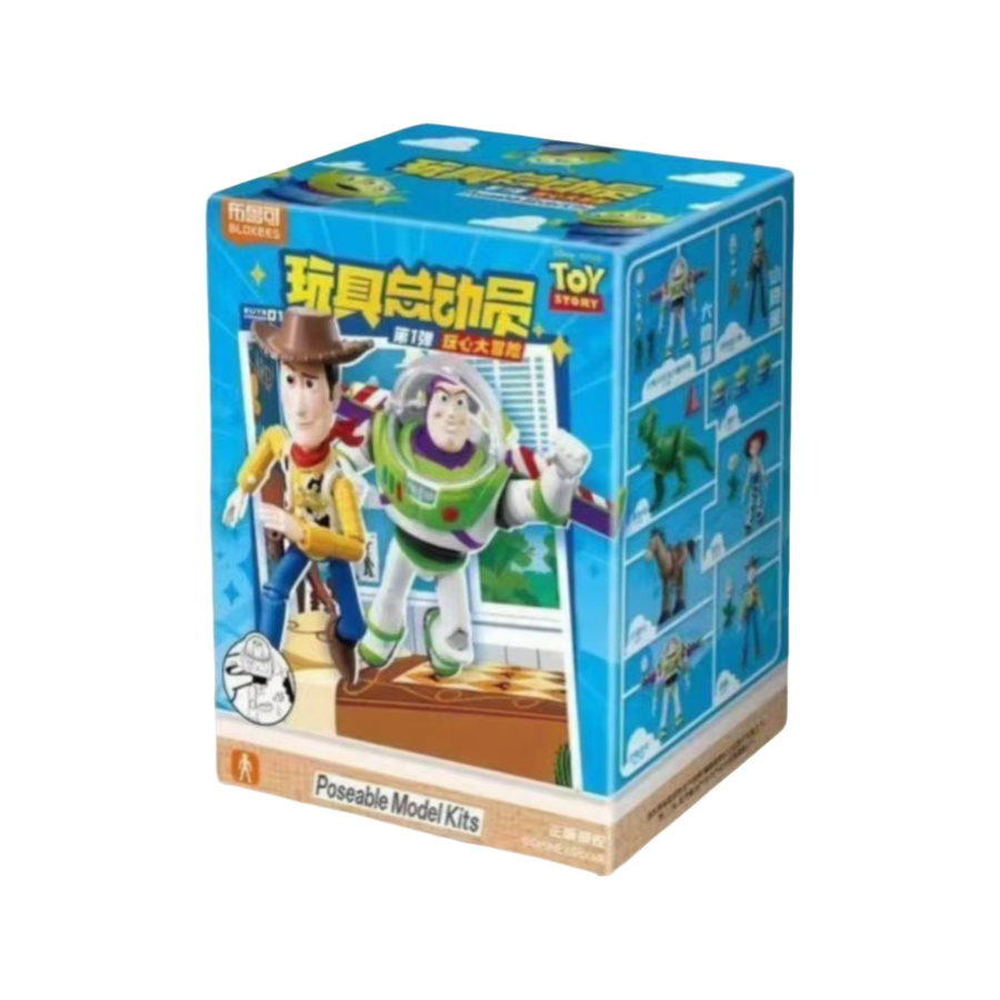 Blokees Toy Story Elite Edition Vol.1, Woody & Jessie, Actionfiguren - Bild 2