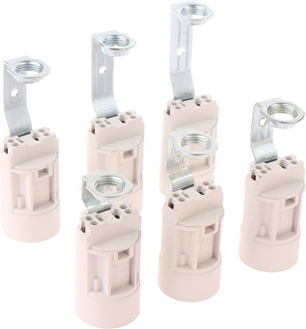 HUXUAN E14 Fassung für Kerzenlampen und LED-Kronleuchter, verstellbar von 55-80 mm - Bild 1