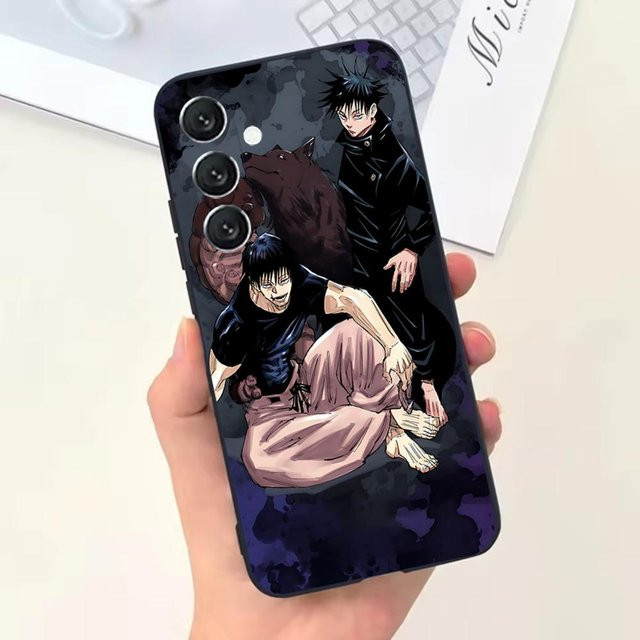 Toji Fushiguro Jujutsu Kaisen Handyhülle für Samsung Galaxy A13 A21s A22 A31 A32 A52 A53 A71 A80 in Schwarz - Bild 1