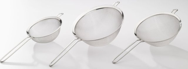 Küchensieb bongusto aus Edelstahl in Silber, rund, Durchmesser: 16,0 cm - Bild 1