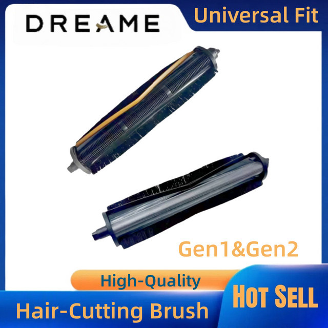 Dreame Haarschneide-Rollenbürste Gen1 & Gen2 in Schwarz für L10S Ultra, L20 Ultra, S10 Pro Plus, S20, X10, X30 Pro, L30 Ultra, X40 und S30 Pro - Bild 1